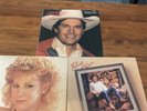 George Strait Greatest Hits Volume Two Vinyl Lp MCA 42035 Plus Randy Travis Reba