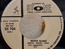 Five Canadians Never Alone / House of The Rising Sun 45 Canada Garage Stone HEAR
