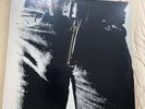 THE ROLLING STONES   STICKY FINGERS LP (1973) ORIG PRESS ZIPPER COC 59100 WMMR
