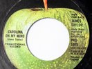 James Taylor Rock 45 Carolina on My Mind bw Something's Wrong Promo on Apple