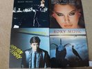 4 X ROXY MUSIC VINYL LP'S - AVALON, THE BRIDE STRIPPED BARE, FOR YOUR PLEASURE +