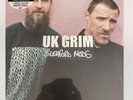 SLEAFORD MODS-UK GRIM -WHITE VINYL AND SIGNED PRINT-RARE UNOPENED