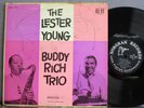 Lester Young Buddy Rich Trio Norgran DG Mono VG+ Nat King Cole (Aye Guy)
