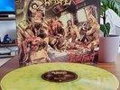 MUNICIPAL WASTE Fatal Feast Yellow/Green Splatter Vinyl Record  Power Trip Havok