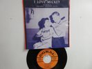 ' TERESA BREWER & MICKEY MANTLE ' HIT 45+ PICTURE [I LOVE MICKEY]  1956