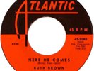 Ruth Brown Sure Nuff / Here He Comes Vinyl Single 7inch Atlantic