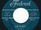 LITTLE ESTHER - Heart To Heart / Paid My Dues - FEDERAL - Blues 45