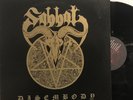 Sabbat – Disembody LP 2001 Iron Pegasus Records – I.P.018 VG+/VG+ [Germany]