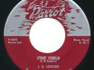 J.B. LENOIR - Fine Girls / I Lost My Baby - PARROT 821 - Blues 45 Lenore