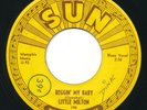 LITTLE MILTON - Beggin' My Baby / Somebody Told Me - SUN - Blues 45