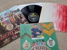 THE BEATLES SGT PEPPERS LONELY HEARTS MONO 1967 UK YELLOW PARLOPHONE INSERT