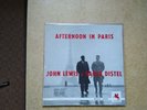 John Lewis & Sacha Distel  Afternoon in Paris 1st press DG  orig 1957 Versailles