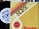 NOFX 7” - LIMITED EDITION - COASTER/FRISBEE BONUS 7”  BLUE STAMPED HAND NUMBERED