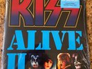 Kiss Alive II 45th Anniversary 2 LP  Red Blue Splatter Vinyl NEW