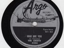 rare DOO-WOP 78: THE ORBITS/ WHO ARE YOU/MR. HARD LUCK/ARGO 5286/excellent cond.