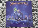 MEGADETH Rust In Peace LP 1990 ORIGINAL NEAR MINT INSERT TRASH METAL