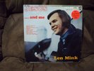 Promotional Len Mink Jesus... and Me Vinyl LP Album Tempo record