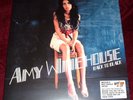 AMY WINEHOUSE..BACK TO BLACK VINYL LP NR MINT 180g 2007 BRIT AWARDS HYPE STICKER
