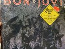 BON JOVI Slippery When Wet ORIG PRESSING in SHRINK w/HYPE STICKER VINYL Record