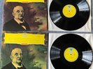 RARE SLPM 138 004-5 Bruckner Sym 5 Jochum DGG German Red Stereo 2 LP 1963 NM/EX+