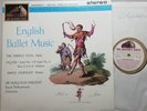 EMI LP ASD 443 WHITE & GOLD:  English Ballet Music / Sir Malcolm Sargent / RPO