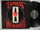 LOVE AND ROCKETS Express LP 1986 UK EX