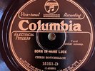 Columbia 15151 Chris Bouchillon HARD LUCK 78rpm Country E+ orig 