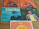 Frank Sinatra singles picture covers My Way Swingin Lovers Lover picture covers