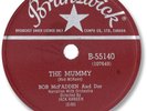 Super Rare 1959 BOB McFADDEN Rock’n Roll 78 RPM Record. The Mummy