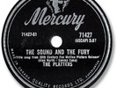 Rare 1959 The PLATTERS Doo Wop 78 RPM Record. The Sound and the Fury