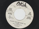 DOOWOP R&B  45 - SCHOOLBOYS - PLEASE SAY YOU WANT ME - HEAR-1956 PROMO  OKEH