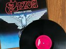 Saxon 'Wheels of Steel' (Near MINT) Original Album Carrere Records 1980 Cal 115