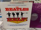 UNPLAYED - THE BEATLES - HELP SOUNDTRACK  NM LP RECORD PURPLE LABEL
