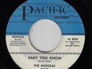 Northern Soul / Carolina 45 : THE MONZAS - Baby You Know / Where Is Love PACIFIC