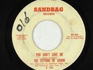 Northern Soul 45 - Epitome Of Sound - You Don't Love Me - Sandbag - mp3