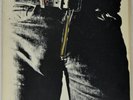 The Rolling Stones STICKY FINGERS VG COC 59100 Zipper Cover Warhol Presswell