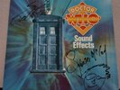 Doctor Who Sound Effects No 19 '78 LP EX Autographed Jon Pertwee Sylvester McCoy
