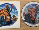 LP PICTURE DISC IRON MAIDEN NEW ZEALAND 2009  LIMITED EDITION NZ FAN CLUB