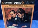 @180 GRAM AUDIOPHILE PRESSING: RCA LIVING STEREO LSC 2219 *GILELS* BRAHMS CTO 2*