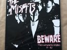 THE MISFITS - BEWARE. The Complete Singles 77 - 82 - Limited Edition Red Vinyl