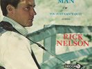 Ricky Nelson RARE 1960'S PICTURE SLEEVE LOUISIANA MAN WITH NICE RECORD/SWEET