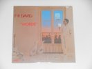 F R DAVID words LP original 1982 carrere CALP 1001 synth pop electronic dance