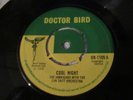 THE JAMAICANS..COOL NIGHT..SUPERB RARE UK 1ST ISSUE DR BIRD LABEL DB-1109 EX CON
