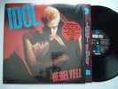 BILLY IDOL Rebel Yell CHRYSALIS Original '83 vinyl LP w/inner shrink hype