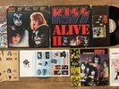 KISS ALIVE II 1977 Vintage Vinyl w/ book, order form, tattoos + 77 record review