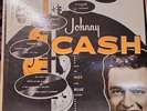 Johnny Cash With His Hot and Blue Guitar First Press on SUN 1220 LP Record