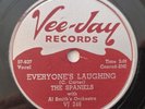 The Spaniels Everyone's Laughing I. O. U. Vee-Jay 246 78 RPM Doowop
