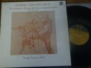 SERGIU LUCA / BACH sonatas & partitas for unaccompanied violin  / NONESUCH