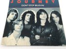 Journey 45 + Picture Sleeve - Don't Stop Believin' & Natural Thing 1981 Vinyl