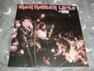 IRON MAIDEN -LIVE+ONE- AWESOME  GREEK PRESS LP VINYL EMI RECORDS EX/NM